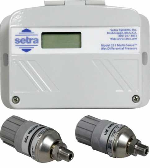 Setra Systems, Inc. - 231RS(Wet-to-Wet Pressure Transducer